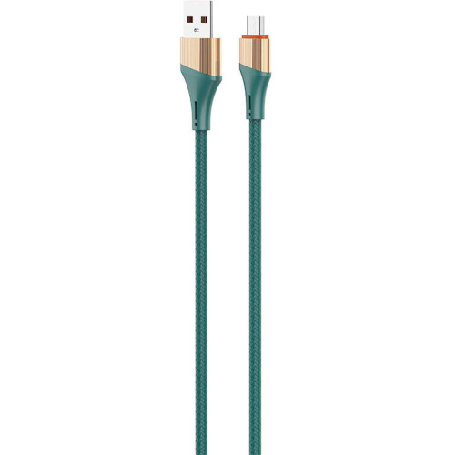 LDNIO Distributor - 6933138700204 - LDN351 - LDNIO LS632 USB-A/microUSB cable 2m, 30W (green) - B2B homescreen
