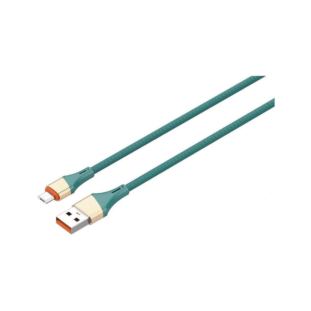Hurtownia GSM - Kábel LDNIO LS632 USB-A/microUSB 2m, 30W (zöld) - LDN351 - {ean13} - Hurt