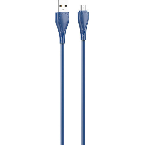LDNIO Distributor - 6933138700167 - LDN353 - LDNIO LS612 USB-A/microUSB cable 2m, 30W (blue) - B2B homescreen