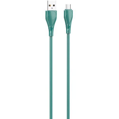 LDNIO Distributor - 6933138700150 - LDN354 - LDNIO LS611 USB-A/microUSB cable 1m, 30W (green) - B2B homescreen