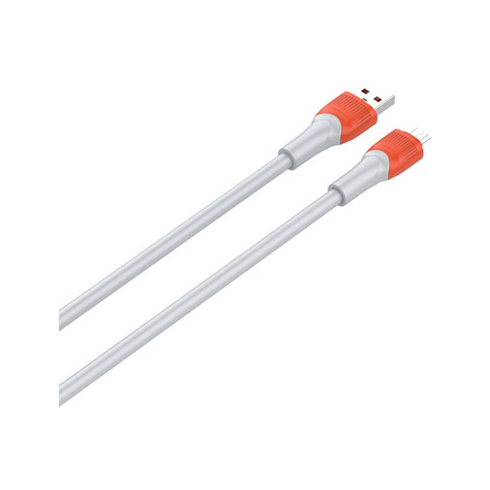 Hurtownia GSM - Kábel LDNIO LS603 USB-A/microUSB 3m, 30W (narancssárga) - LDN356 - {ean13} - Hurt