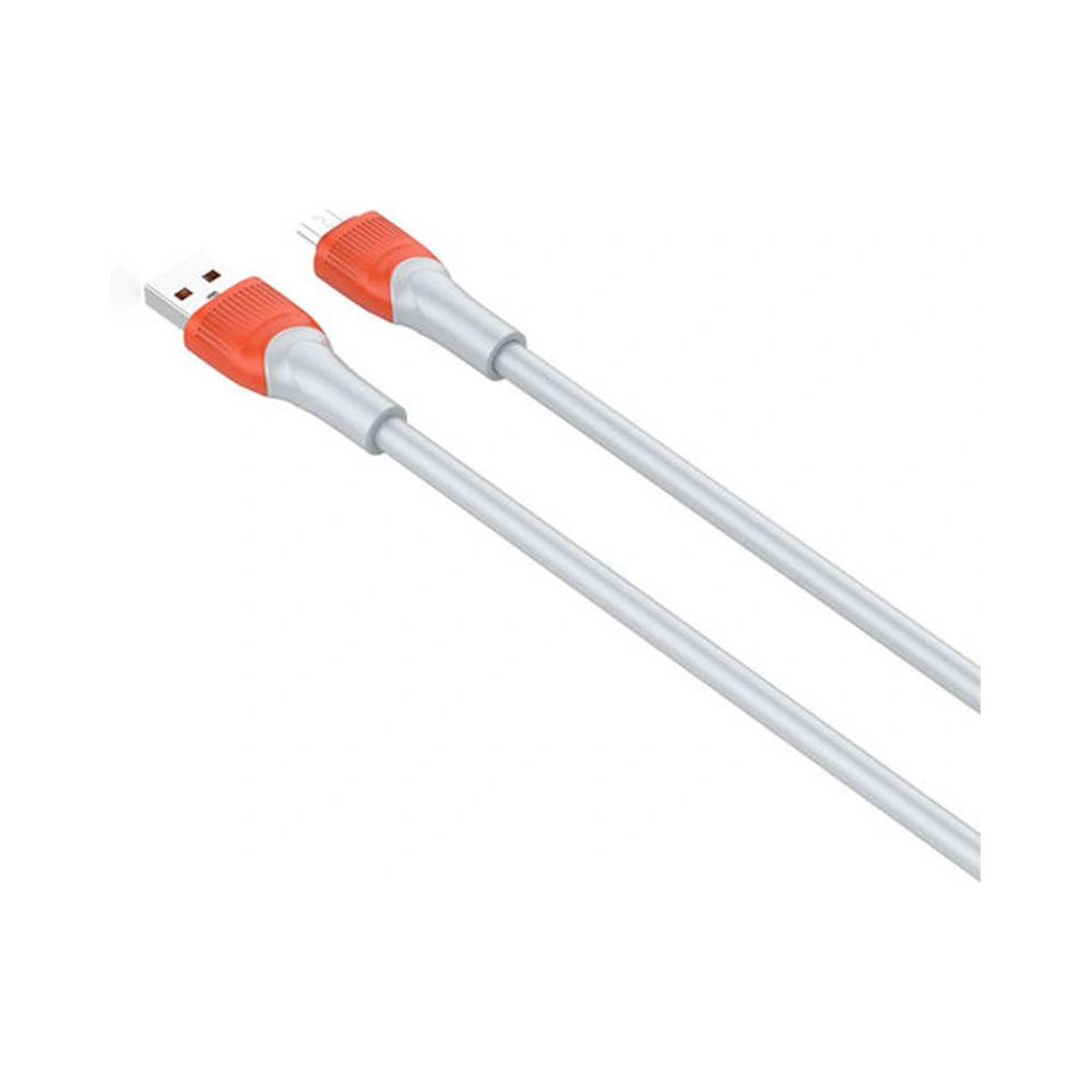 Hurtownia GSM - Kábel LDNIO LS603 USB-A/microUSB 3m, 30W (narancssárga) - LDN356 - {ean13} - Hurt