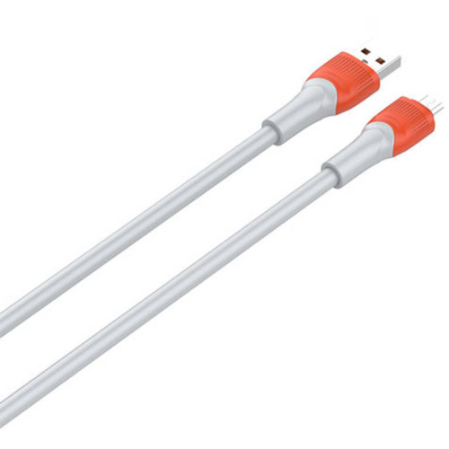 LDNIO Distributor - 6933138700112 - LDN357 - LDNIO LS602 USB-A/microUSB cable 2m, 30W (orange) - B2B homescreen