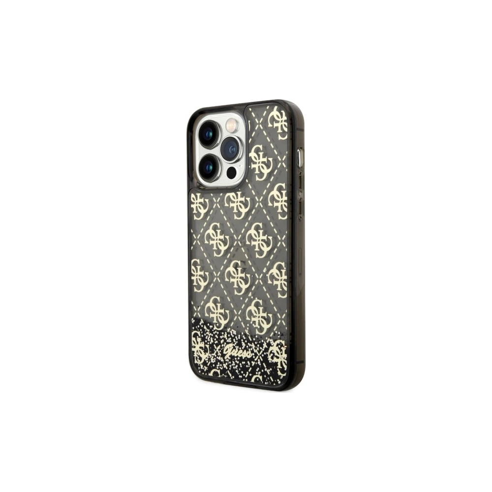 Hurtownia GSM - Etui Guess GUHCP14XLC4PSGK Apple iPhone 14 Pro Max schwarz/black hardcase Liquid Glitter 4G Transculent - GUE2459 - {ean13} - Hurt