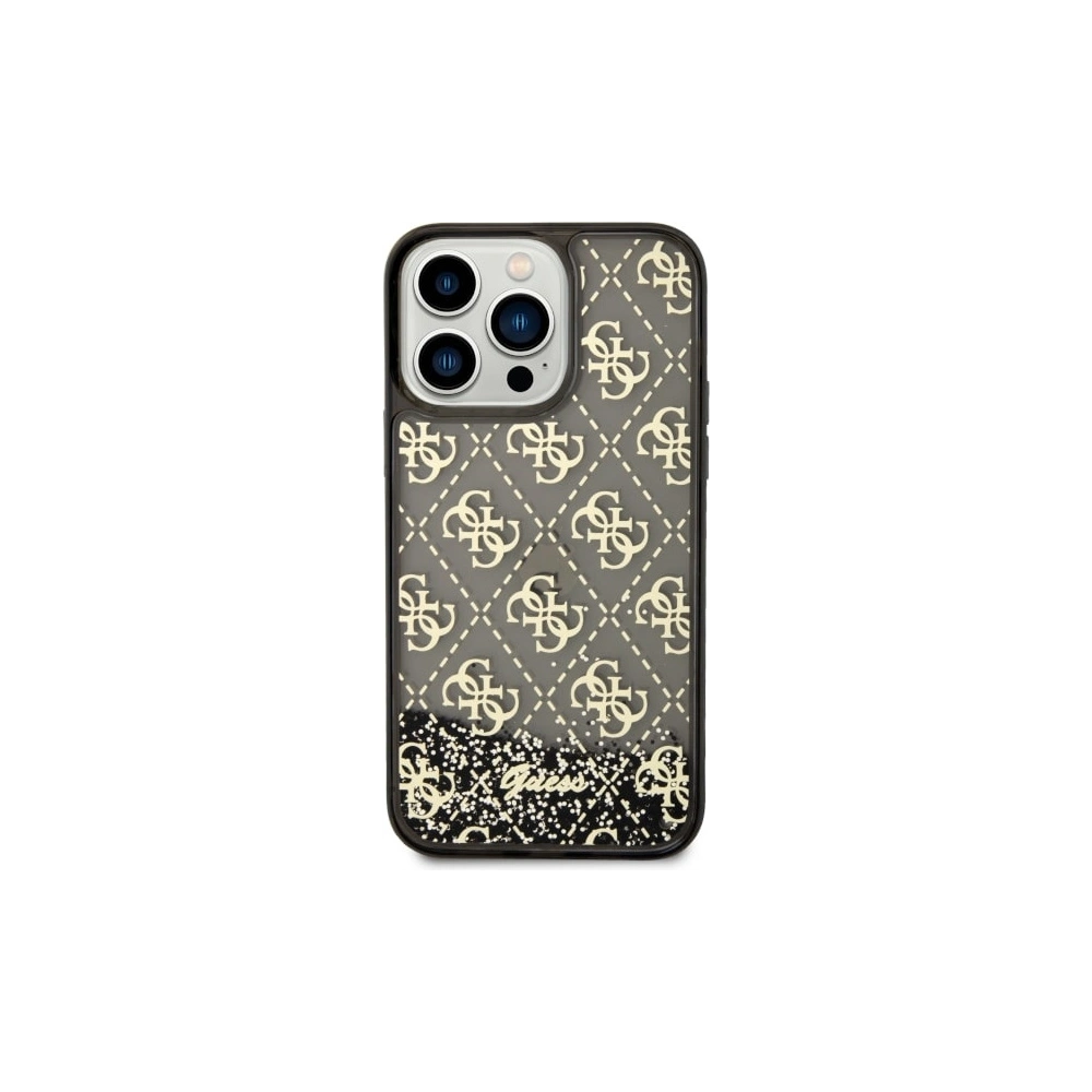 Hurtownia GSM - Etui Guess GUHCP14XLC4PSGK Apple iPhone 14 Pro Max schwarz/black hardcase Liquid Glitter 4G Transculent - GUE2459 - {ean13} - Hurt