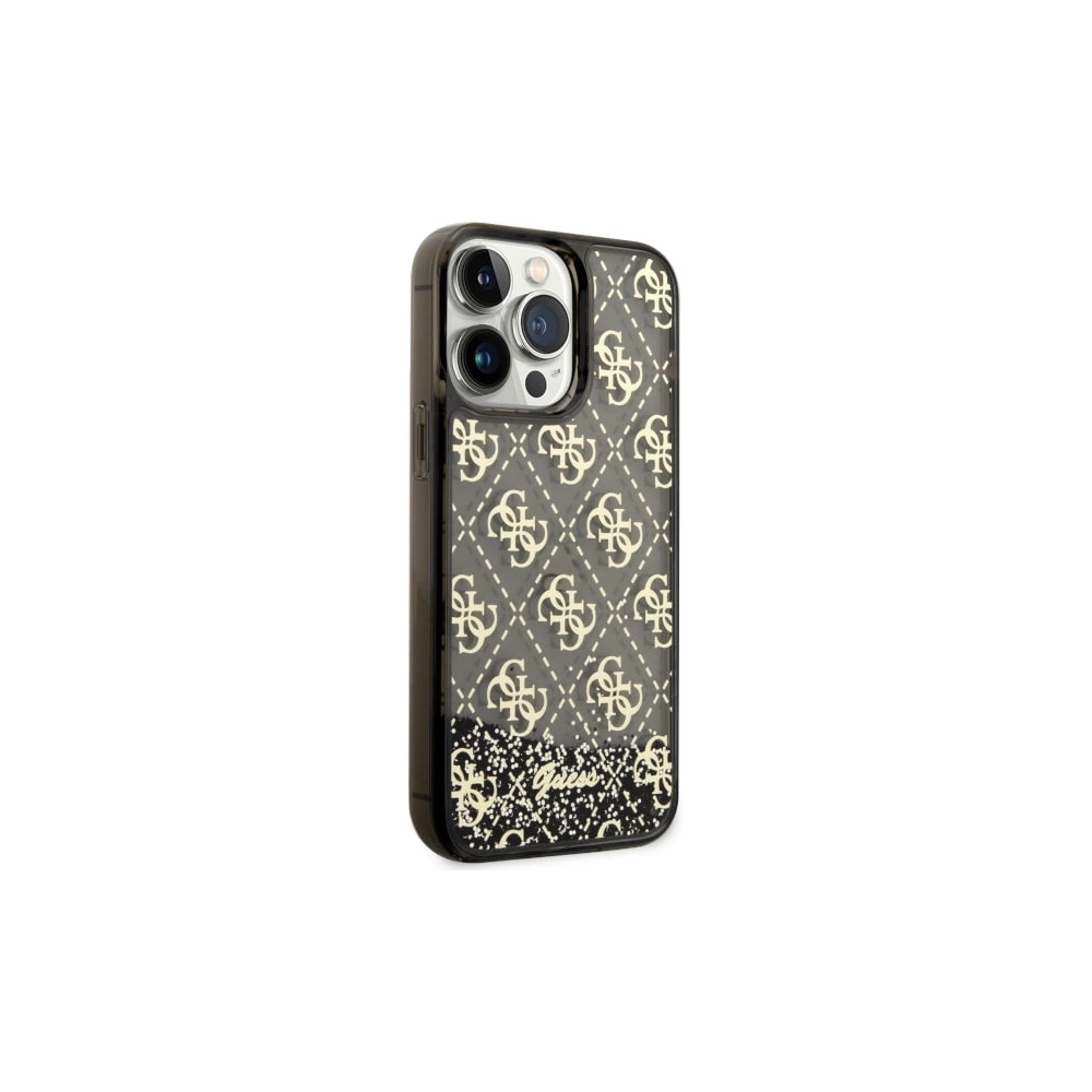 Hurtownia GSM - Etui Guess GUHCP14XLC4PSGK Apple iPhone 14 Pro Max schwarz/black hardcase Liquid Glitter 4G Transculent - GUE2459 - {ean13} - Hurt