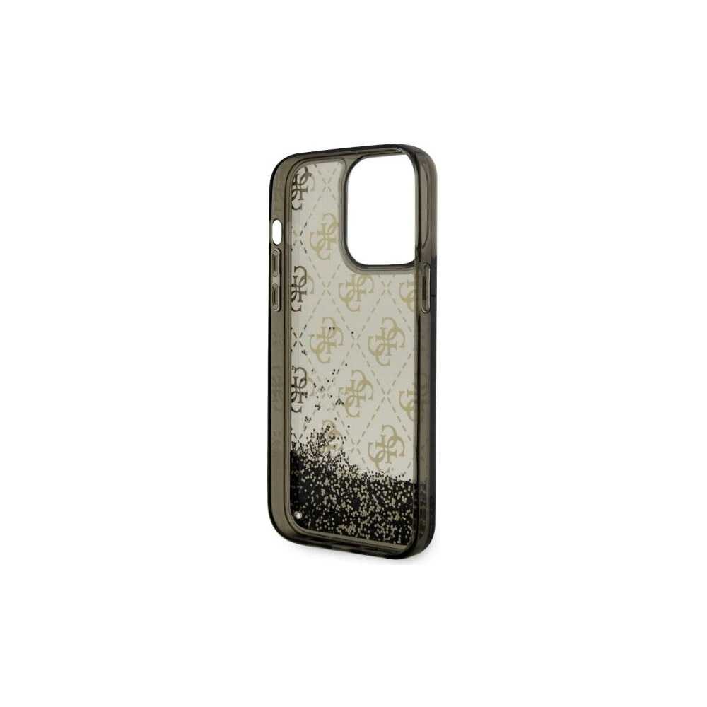 Hurtownia GSM - Etui Guess GUHCP14XLC4PSGK Apple iPhone 14 Pro Max schwarz/black hardcase Liquid Glitter 4G Transculent - GUE2459 - {ean13} - Hurt