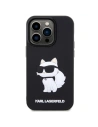 Hurtownia GSM - Etui Karl Lagerfeld KLHCP14L3DRKHNK Apple iPhone 14 Pro schwarz/black hardcase Rubber Choupette 3D - KLD1538 - {ean13} - Hurt