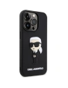 Hurtownia GSM - Etui Karl Lagerfeld KLHCP14L3DRKINK Apple iPhone 14 Pro czarny/black hardcase Rubber Ikonik 3D - KLD1539 - {ean13} - Hurt