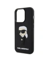 Hurtownia GSM - Etui Karl Lagerfeld KLHCP14L3DRKINK Apple iPhone 14 Pro czarny/black hardcase Rubber Ikonik 3D - KLD1539 - {ean13} - Hurt