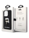 Hurtownia GSM - Etui Karl Lagerfeld KLHCP14L3DRKINK Apple iPhone 14 Pro schwarz/black hardcase Rubber Ikonik 3D - KLD1539 - {ean13} - Hurt