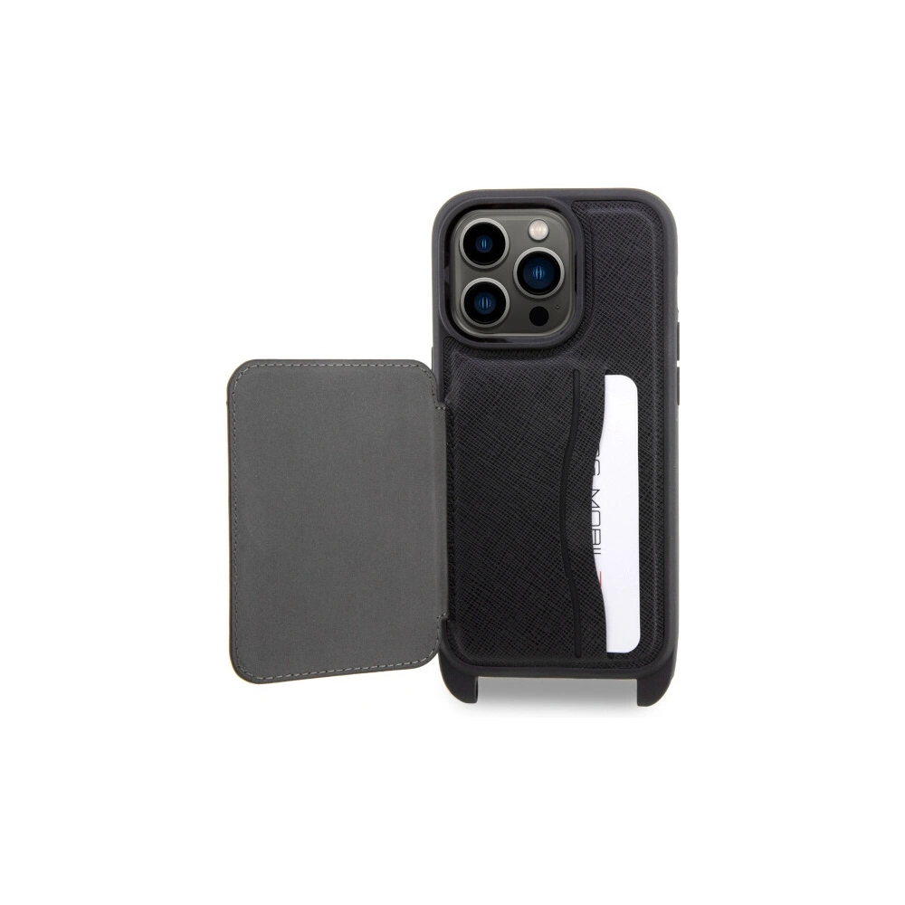 Hurtownia GSM - Etui Karl Lagerfeld KLHCP14LCSAKCPMK Apple iPhone 14 Pro Hardcase schwarz/black Crossbody Saffiano Karl & Choupette - KLD1540 - {ean13} - Hurt