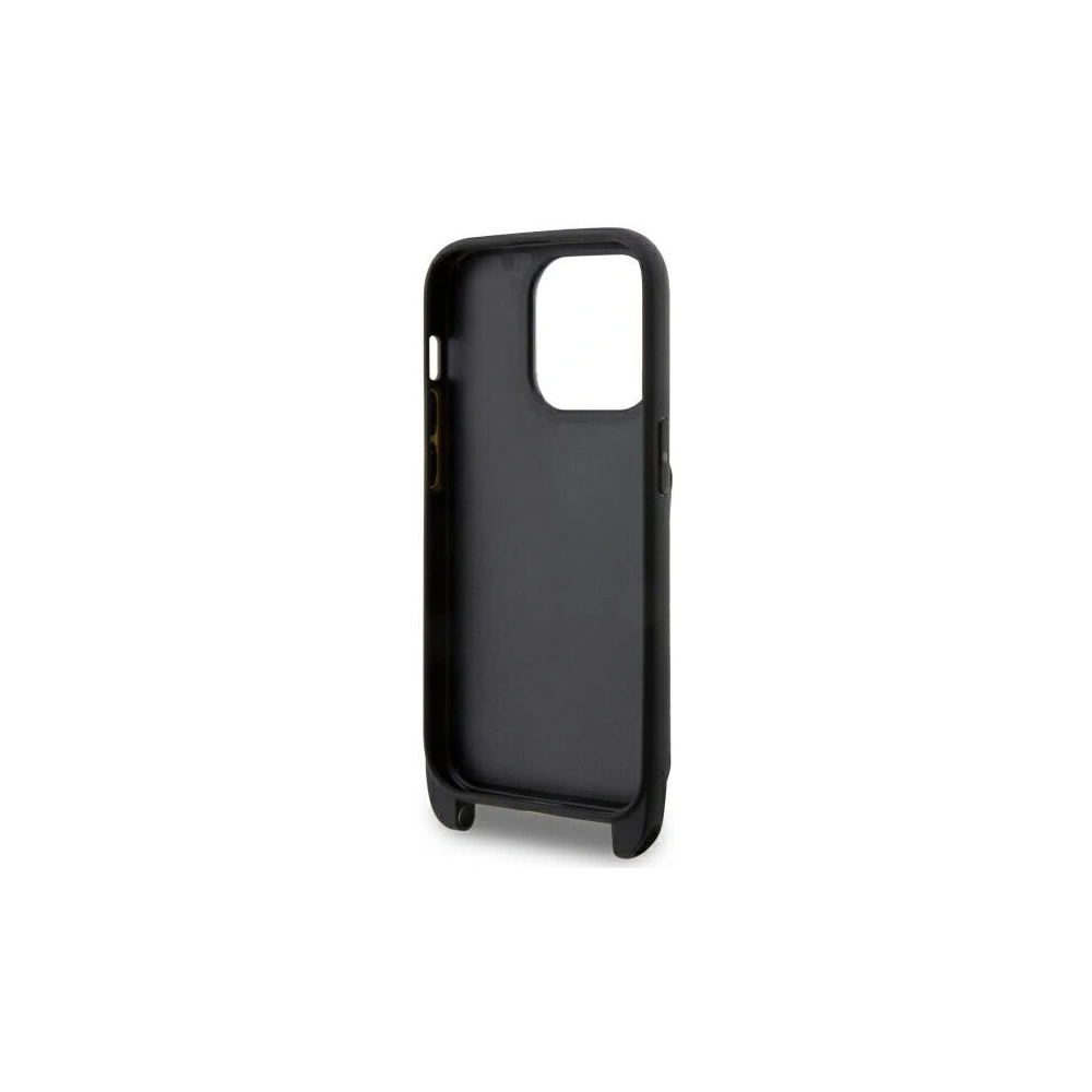 Hurtownia GSM - Etui Karl Lagerfeld KLHCP14LCSAKCPMK Apple iPhone 14 Pro Hardcase schwarz/black Crossbody Saffiano Karl & Choupette - KLD1540 - {ean13} - Hurt