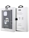 Hurtownia GSM - Etui Karl Lagerfeld KLHCP14LCSAKCPMK Apple iPhone 14 Pro Hardcase schwarz/black Crossbody Saffiano Karl & Choupette - KLD1540 - {ean13} - Hurt