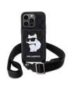 Hurtownia GSM - Etui Karl Lagerfeld KLHCP14LCSAKHPCK Apple iPhone 14 Pro Hardcase schwarz/black Crossbody Saffiano Monogram Choupette - KLD1541 - {ean13} - Hurt