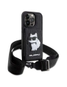 Hurtownia GSM - Etui Karl Lagerfeld KLHCP14LCSAKHPCK Apple iPhone 14 Pro Hardcase schwarz/black Crossbody Saffiano Monogram Choupette - KLD1541 - {ean13} - Hurt