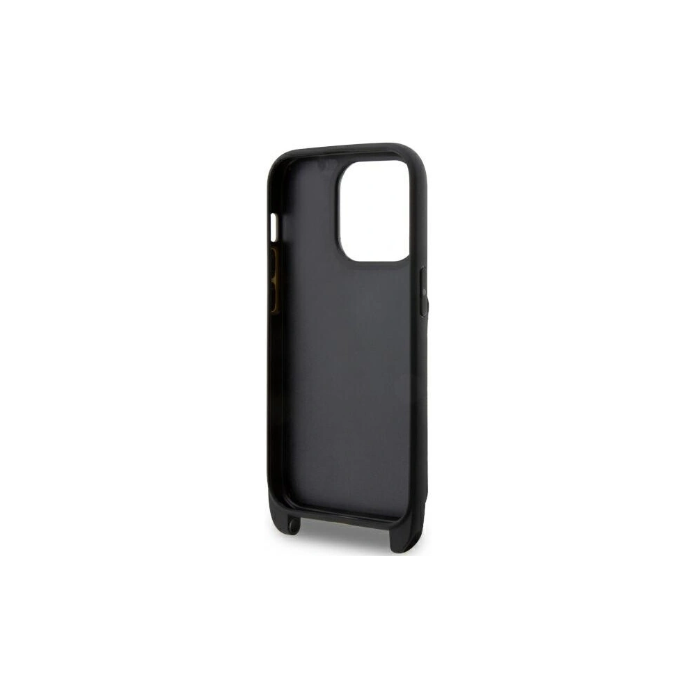 Hurtownia GSM - Etui Karl Lagerfeld KLHCP14LCSAKHPCK Apple iPhone 14 Pro hardcase černý/black Crossbody Saffiano Monogram Choupette - KLD1541 - {ean13} - Hurt