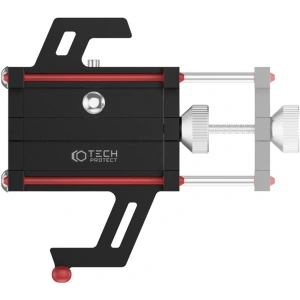 Uchwyt rowerowy Tech-Protect V1 Universelle Fahrradhalterung Schwarz/Rot