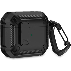 Hurtownia GSM - Tech-Protect Apple Case X-carbo AirPods 3 Schwarz - THP1921 - {ean13} - Hurt