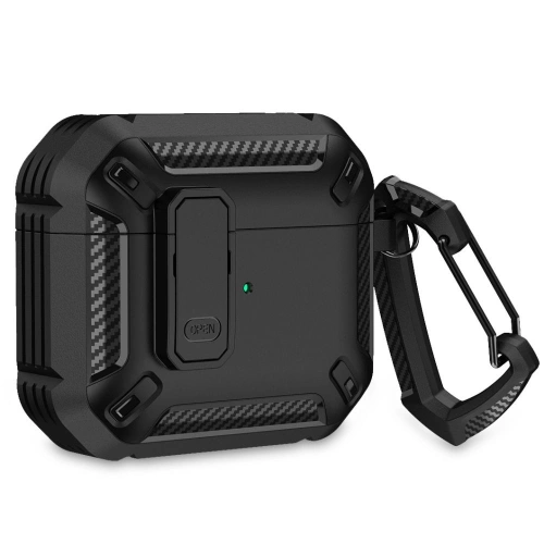 Etui Tech-Protect X-carbo Apple AirPods 3 Black