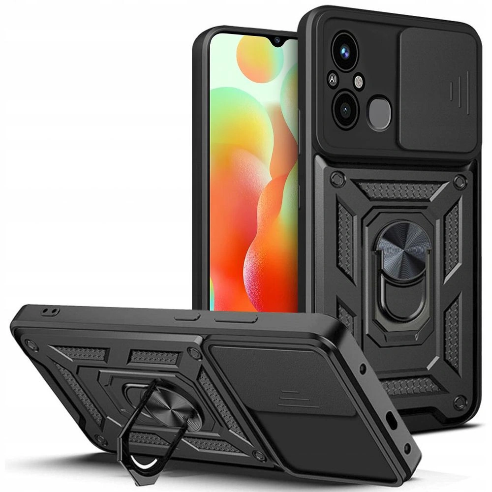 Hurtownia GSM - Etui Tech-Protect CamShield Pro Xiaomi Redmi 12c Fekete - THP1922 - {ean13} - Hurt