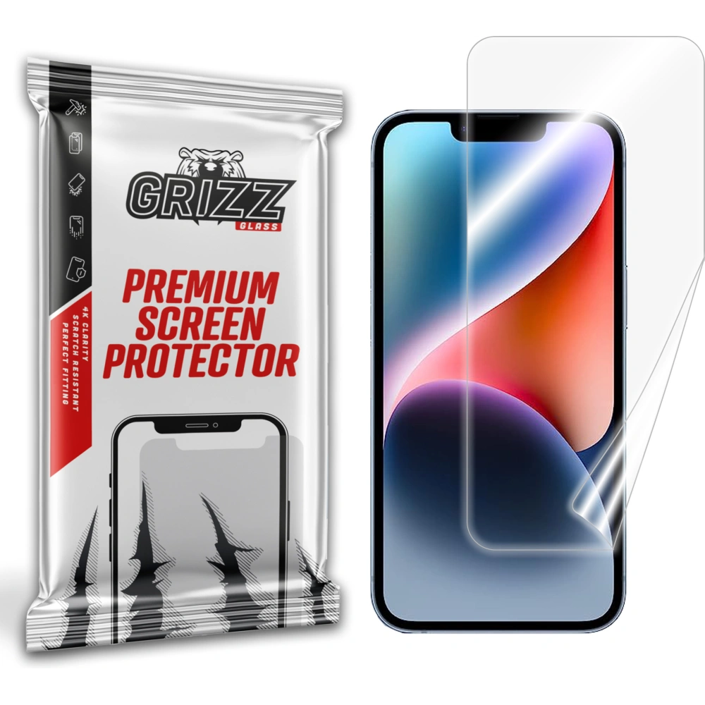 Hurtownia GSM - Cserép fólia GrizzGlass CeramicFilm Apple iPhone 14 Plus / 15 Plus készülékhez - GRZ4495 - {ean13} - Hurt