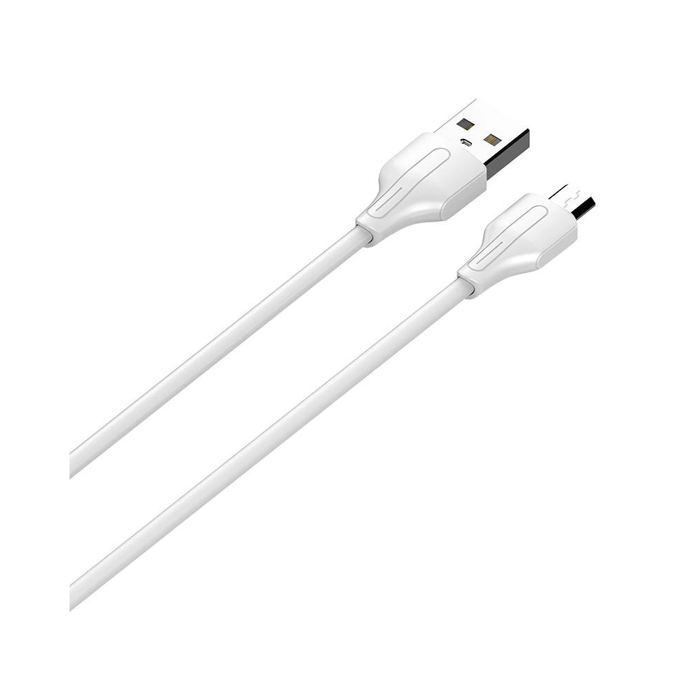 Wholesale LDNIO LS541 USB-A/microUSB cable 2.1A, 1m (white) - LDN363 - {ean13} - Hurt
