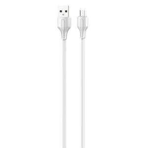 Wholesale LDNIO LS541 USB-A/microUSB cable 2.1A, 1m (white) - LDN363 - {ean13} - Hurt