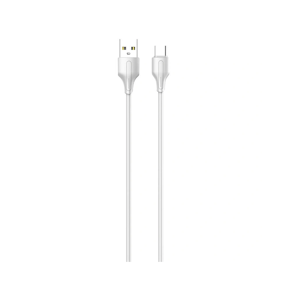 Hurtownia GSM - Cablu LDNIO LS541 USB-A/USB-C 2.1A, 1m (alb) - LDN364 - {ean13} - Hurt