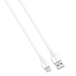 Wholesale LDNIO LS541 USB-A/USB-C cable 2.1A, 1m (white) - LDN364 - {ean13} - Hurt