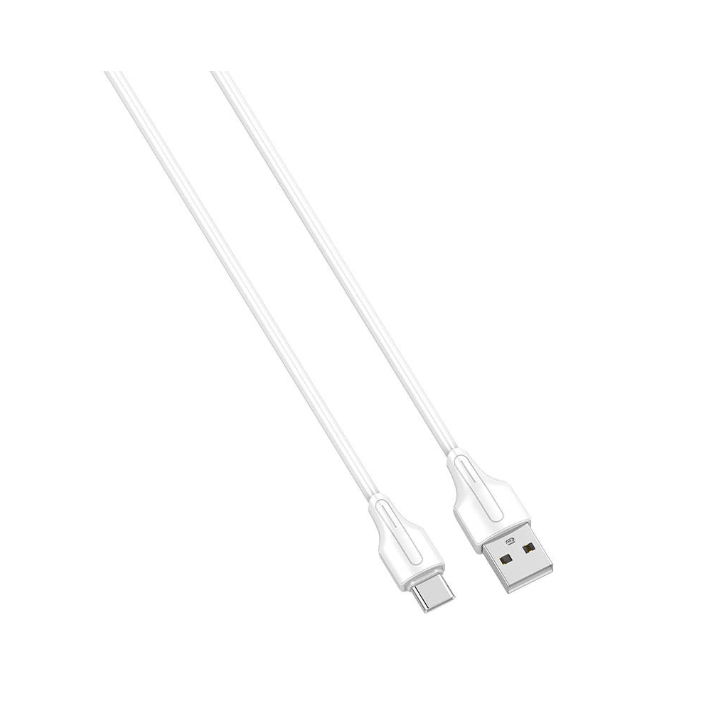 Hurtownia GSM - Cablu LDNIO LS541 USB-A/USB-C 2.1A, 1m (alb) - LDN364 - {ean13} - Hurt