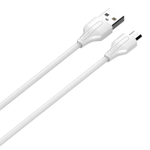 Wholesale LDNIO LS542 USB-A/microUSB cable 2.1A, 2m (white) - LDN366 - {ean13} - Hurt
