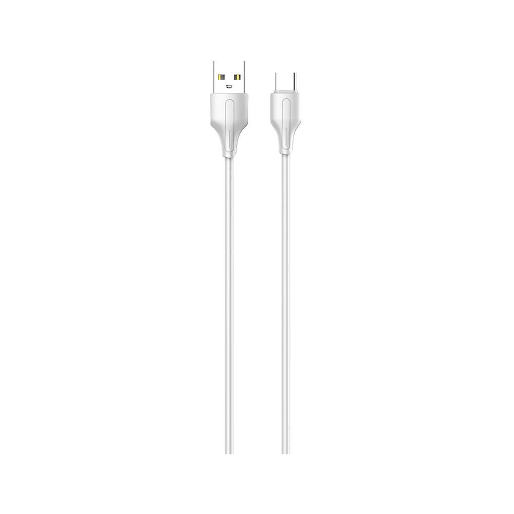 Hurtownia GSM - Kabel LDNIO LS542 USB-A/USB-C 2.1A, 2m (bílý) - LDN367 - {ean13} - Hurt