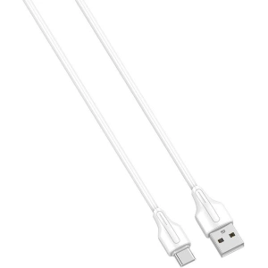Kabel LDNIO LS542 USB-A/USB-C 2.1A, 2m (bílý)