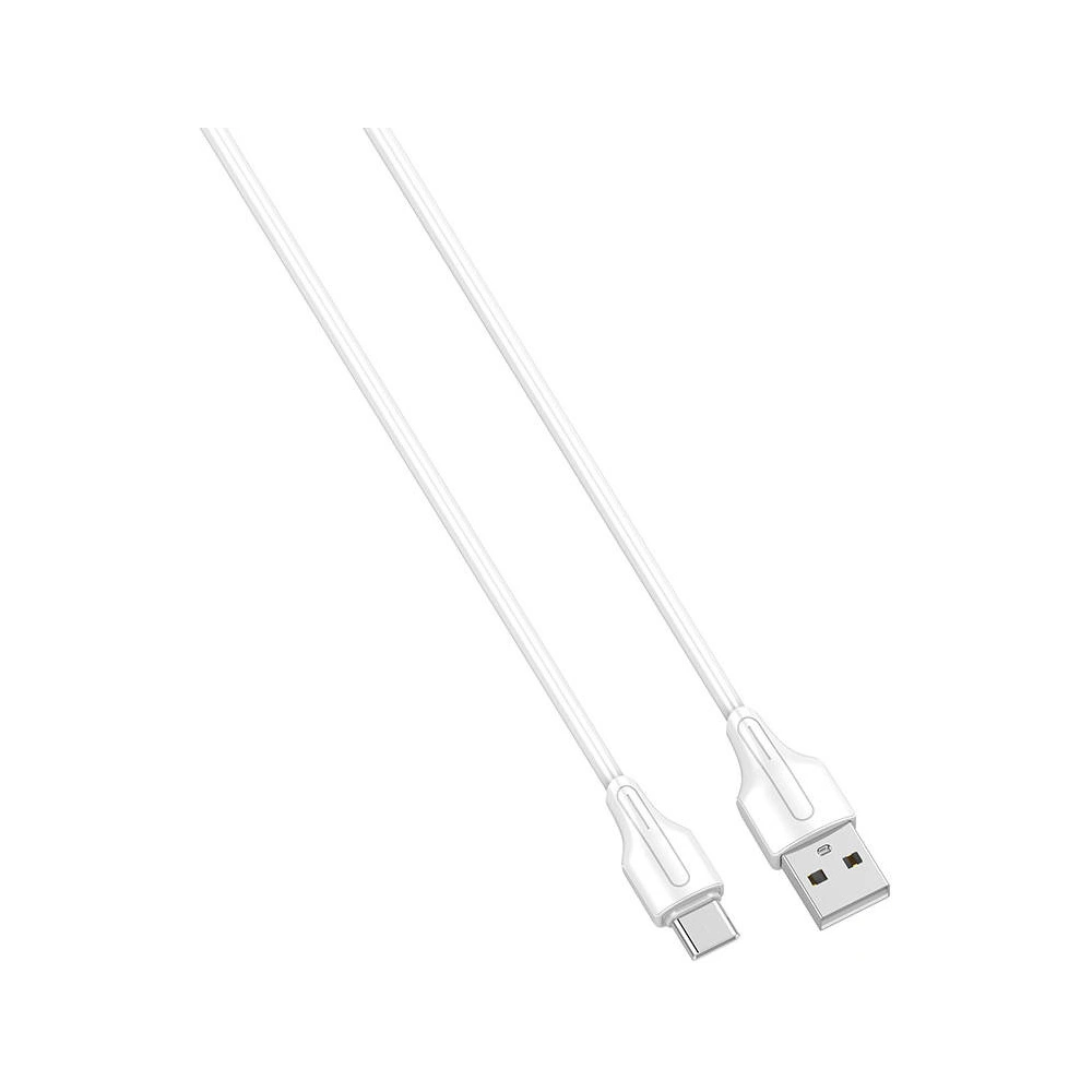 Hurtownia GSM - Cablul LDNIO LS542 USB-A/USB-C 2.1A, 2m (alb) - LDN367 - {ean13} - Hurt