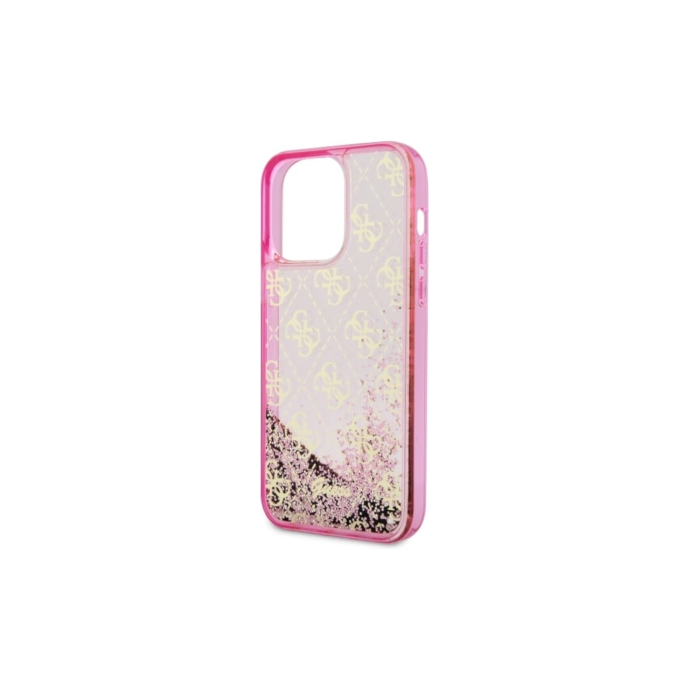 Hurtownia GSM - Etui Guess GUHCP14XLC4PSGP Apple iPhone 14 Pro Max różowy/pink hardcase Liquid Glitter 4G Transculent - GUE2460 - {ean13} - Hurt
