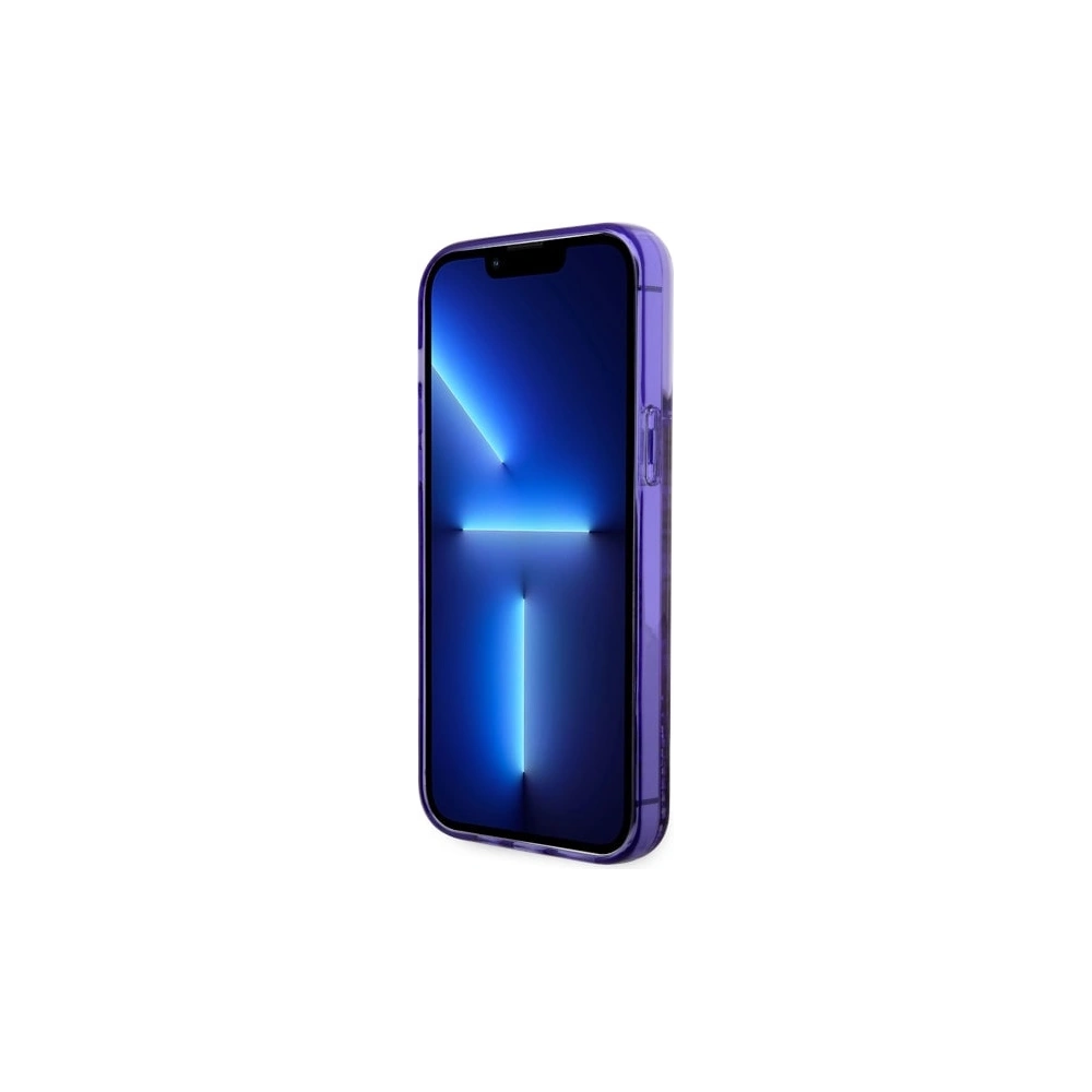 Hurtownia GSM - Etui Guess GUHCP14XLC4PSGU Apple iPhone 14 Pro Max purpurowy/purple hardcase Liquid Glitter 4G Transculent - GUE2461 - {ean13} - Hurt