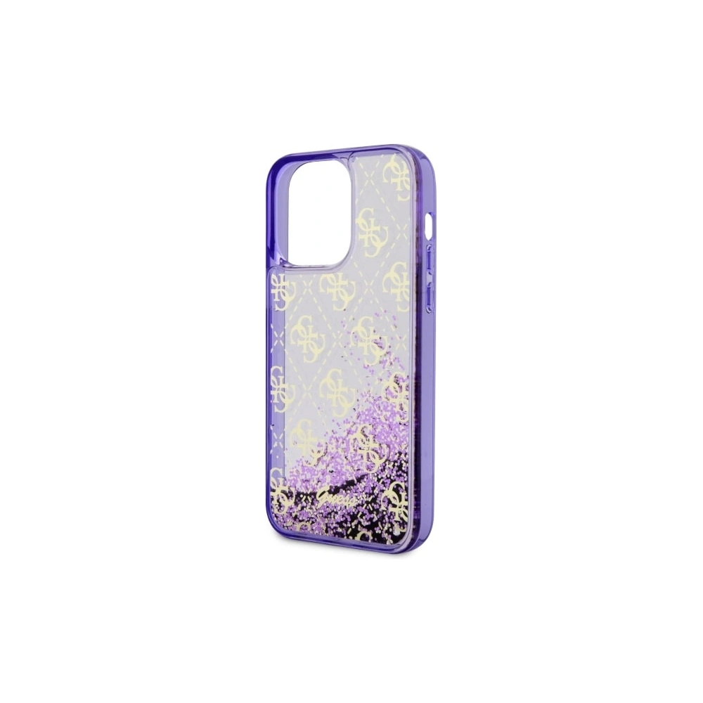 Hurtownia GSM - Etui Guess GUHCP14XLC4PSGU Apple iPhone 14 Pro Max purpuriu/purple hardcase Liquid Glitter 4G Transculent - GUE2461 - {ean13} - Hurt