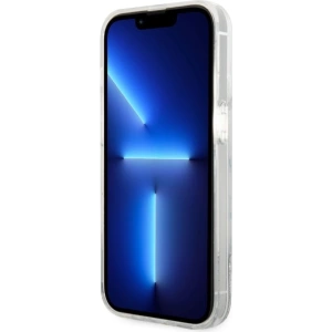 Etui Guess GUHCP14XLCSGSGH Apple iPhone 14 Pro Max biały/white hardcase Liquid Glitter Marble