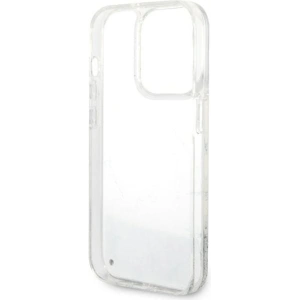 Etui Guess GUHCP14XLCSGSGH Apple iPhone 14 Pro Max biały/white hardcase Liquid Glitter Marble