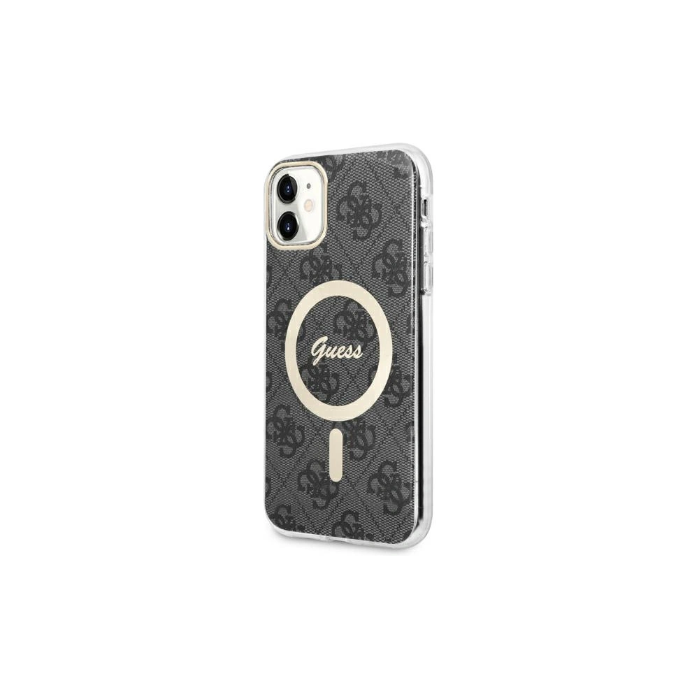 Hurtownia GSM - Etui Guess GUHMN61H4STK Apple iPhone 11 czarny/black hardcase 4G MagSafe - GUE2464 - {ean13} - Hurt