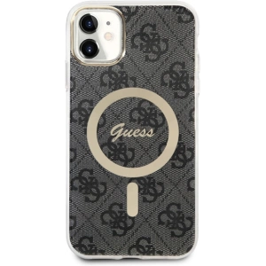 Hurtownia GSM - Etui Guess GUHMN61H4STK Apple iPhone 11 negru/black hardcase 4G MagSafe - GUE2464 - {ean13} - Hurt