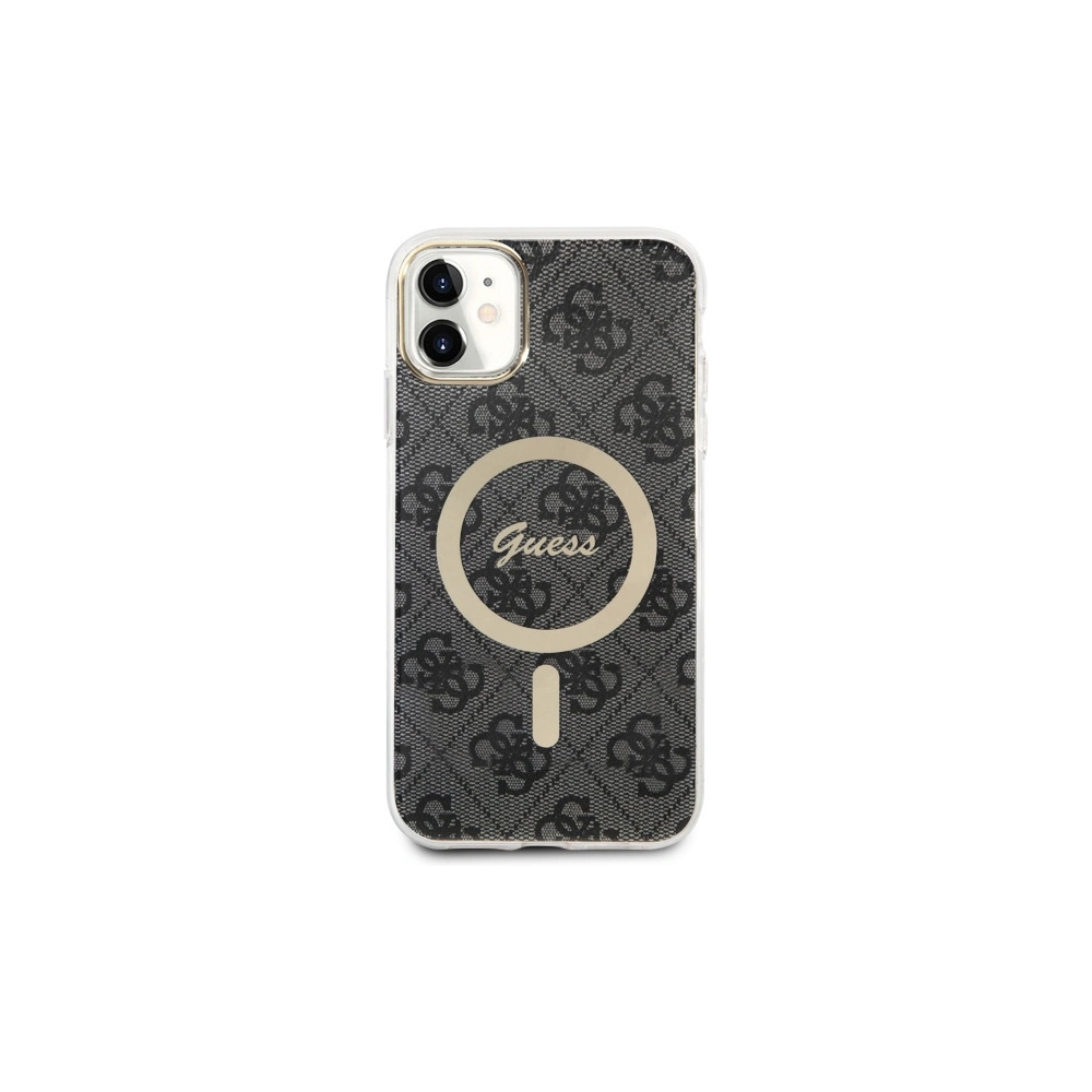 Hurtownia GSM - Etui Guess GUHMN61H4STK Apple iPhone 11 czarny/black hardcase 4G MagSafe - GUE2464 - {ean13} - Hurt