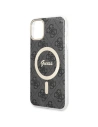 Hurtownia GSM - Etui Guess GUHMN61H4STK Apple iPhone 11 czarny/black hardcase 4G MagSafe - GUE2464 - {ean13} - Hurt