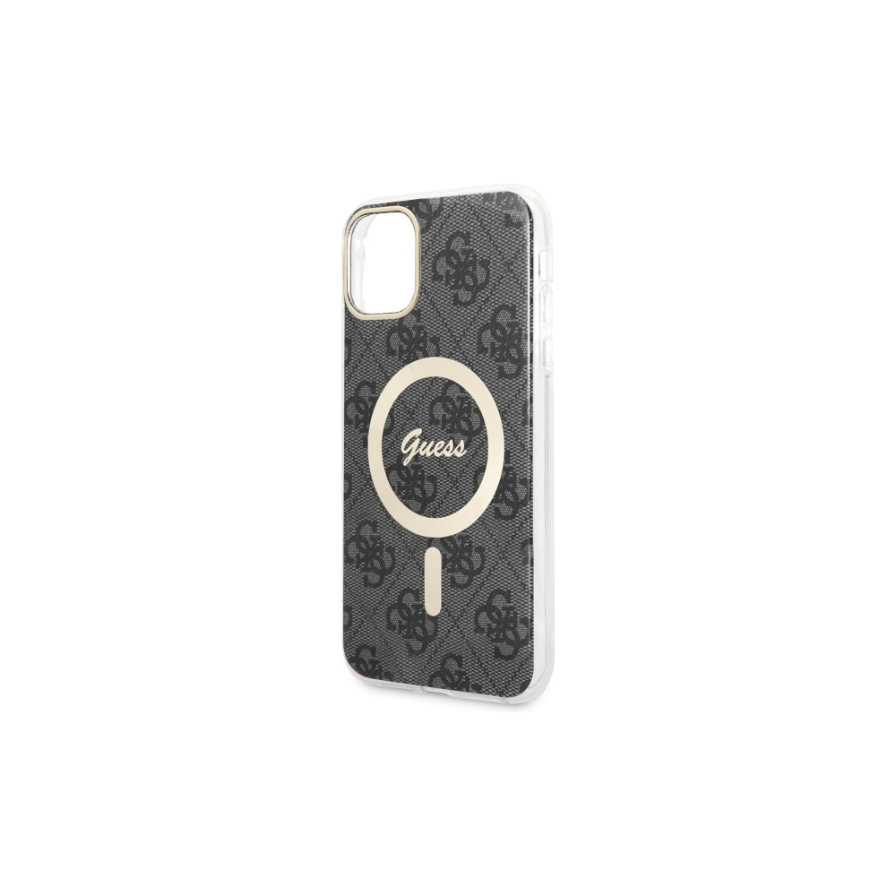 Hurtownia GSM - Etui Guess GUHMN61H4STK Apple iPhone 11 czarny/black hardcase 4G MagSafe - GUE2464 - {ean13} - Hurt