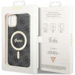 Hurtownia GSM - Etui Guess GUHMN61H4STK Apple iPhone 11 negru/black hardcase 4G MagSafe - GUE2464 - {ean13} - Hurt
