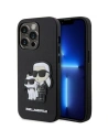 Etui Karl Lagerfeld KLHCP14LSANKCPK Apple iPhone 14 Pro hardcase czarny/black Saffiano Karl & Choupette