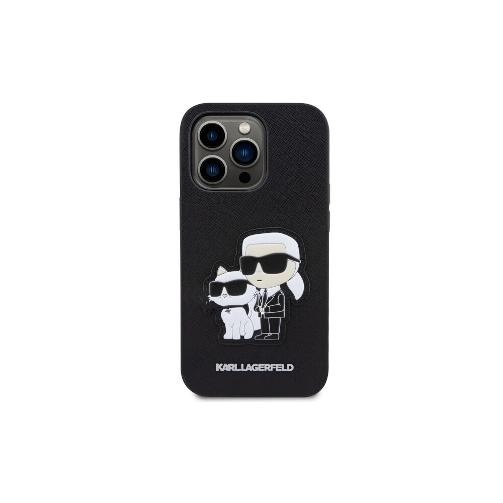 Hurtownia GSM - Etui Karl Lagerfeld KLHCP14LSANKCPK Apple iPhone 14 Pro hardcase černý/black Saffiano Karl & Choupette - KLD1545 - {ean13} - Hurt