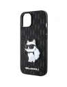 Hurtownia GSM - Etui Karl Lagerfeld KLHCP14MSAKHPCK Apple iPhone 14 Plus / 15 Plus schwarz Saffiano Monogram Choupette - KLD1546 - {ean13} - Hurt
