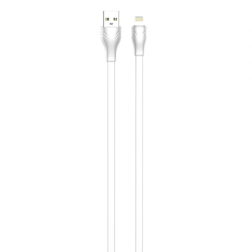 Kabel LDNIO LS550 USB-A/Lightning 2.4A, 0.2m (biały)